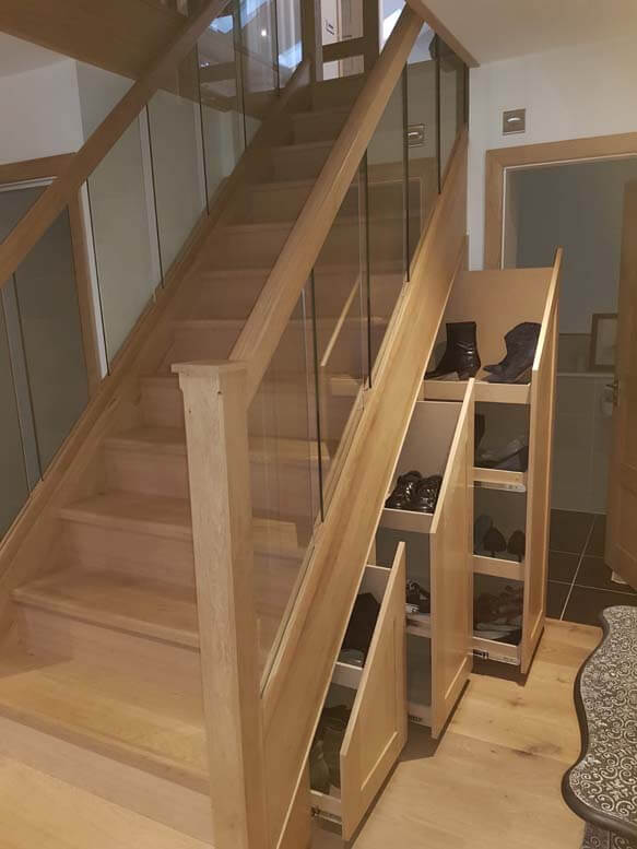 Hip to gable loft conversion stairs in Barnet