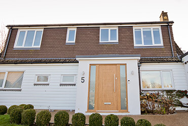 Completed dormer loft conversion