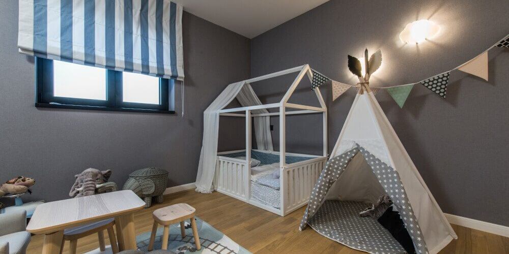 Flat roof dormer in house in Clapham