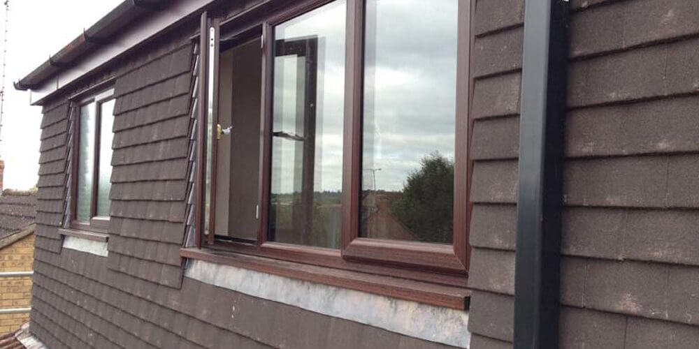 Flat roof loft conversion in home in Southfields SW18