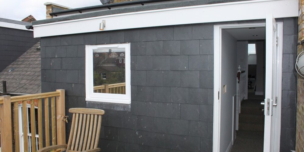 L shaped loft conversion in house in Queens Park