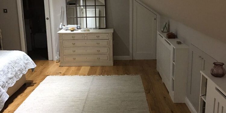 Rooflight conversion in house in Chiswick