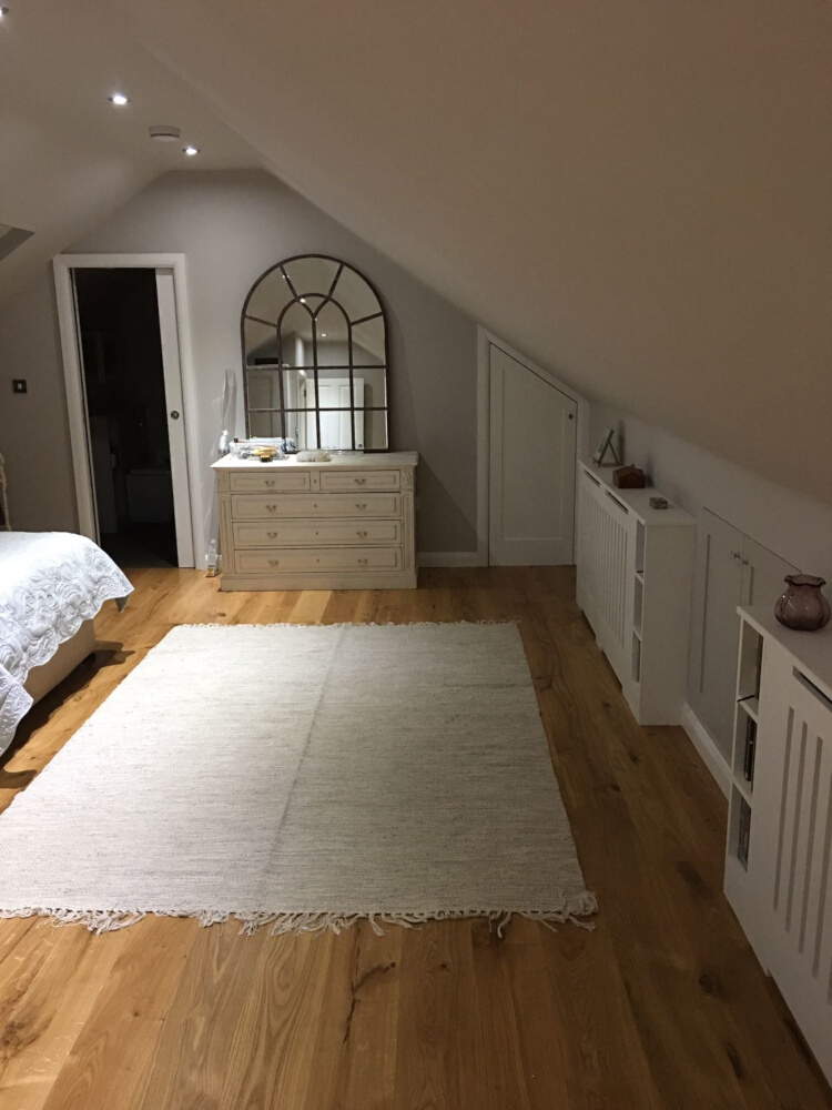 Rooflight conversion in house in Chiswick