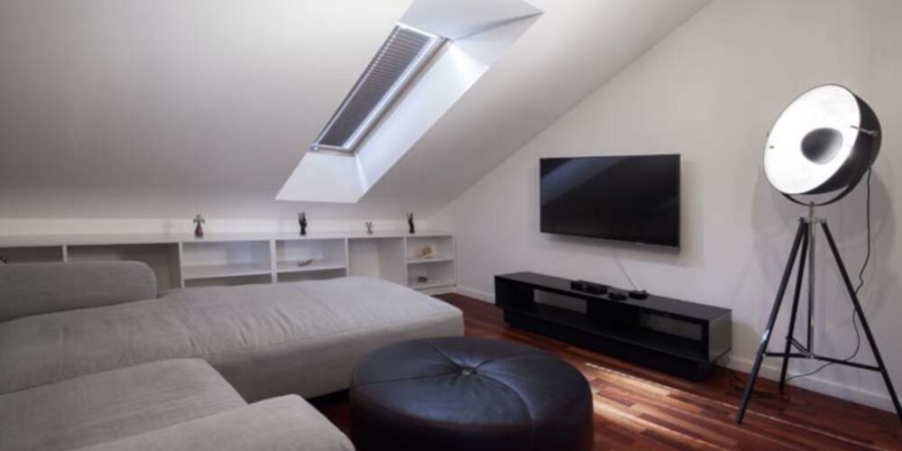 Rooflight conversion in house in Kingston upon Thames