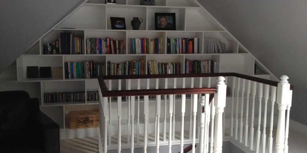 Gable end storage in a house in Bromley