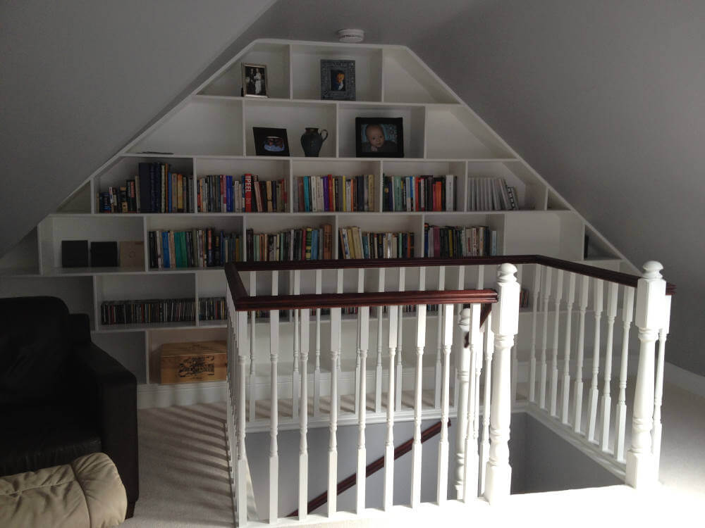 Gable end storage in a house in Bromley